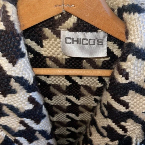 Chicos brand new never worn wool jacket nice size 1 x - Picture 2 of 4